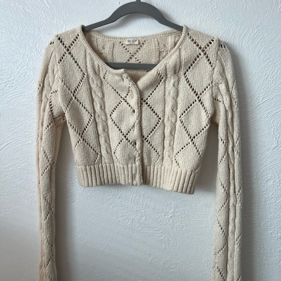 John Galt Crotchet Cardigan - Picture 1 of 2